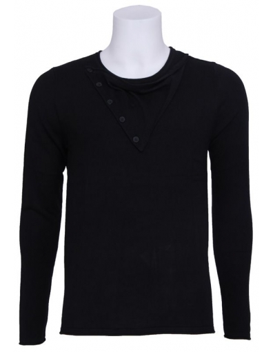 Antony Morato - Longsleeve pop heart - Zwart - 