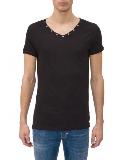 Antony Morato - 9000 MINIMAL ROCK - Zwart - T-shirts