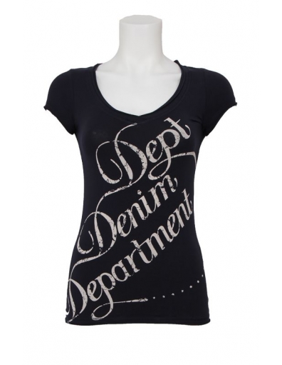 Dept - knitted top - Blauw - T-shirts