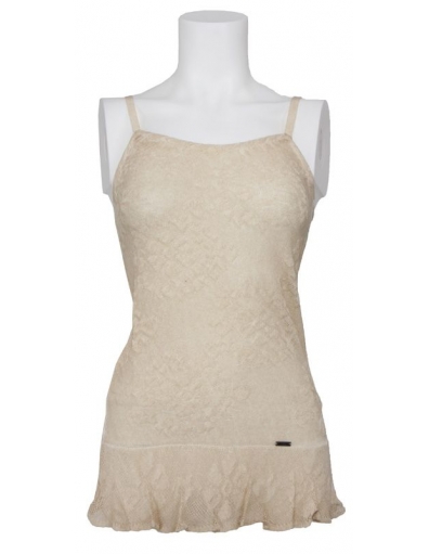 Guess - Alicia tank champagne - Ecru - T-shirts