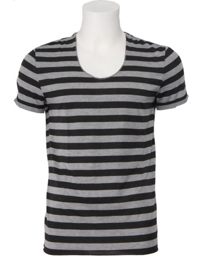 Antony Morato - gestreept - Grijs - T-shirts